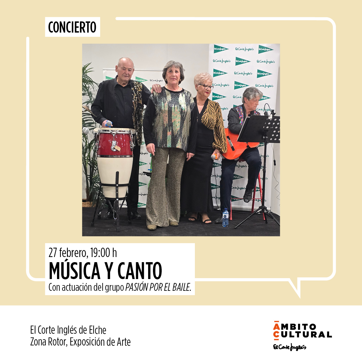 GRUPO 'MÚSICA Y CANTO' EN CONCIERTO